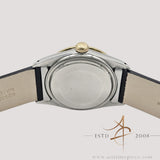 Rolex Datejust 16013 Silver Dial Custom Crystal Bezel Vintage Watch (1984)