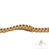 Custom Rolex 18K Gold President Bracelet 17MM For Rolex 68278
