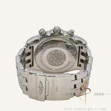 Breitling Chronomat 44 AB0110 / A011C89PA Blue Dial Automatic Chronograph  Steel Bracelet Box Set (2009)