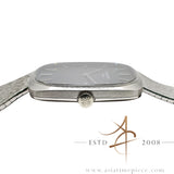 Patek Philippe Ellipse 3566-1 | 18k White Gold | Blue Sunburst Dial | Vintage 1972
