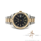 Rolex Datejust 41 Ref 126333 Black Dial on Oyster Rolessor Bracelet (2020)