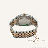 2016 Rolex Datejust 116231 Grey Roman Dial Everose Gold Steel on Jubilee Bracelet