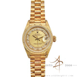 1993 Rolex 69178 President Lady Datejust Myriad Diamond Dial in 18K Gold