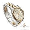 1991 Rolex Datejust Midsize 68273 Diamond Silver Dial Box & Certificate