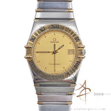 Omega Constellation 396.1070 Quartz 32.5MM in Gold & Steel