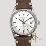 Rolex Datejust 1601 Silver Dial Vintage Watch (1970)