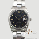 Rolex 6694 Oysterdate Precision Black Dial Vintage Watch (1978)