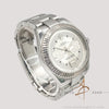 2008 Rolex Oyster Perpetual 31 Ref 177234 Silver Oversized Arabic Dial Oystersteel Bracelet Full Set