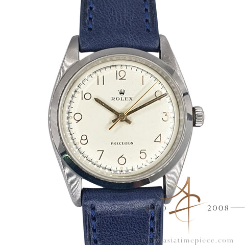 Rolex Oyster Precision 6424 Cream Dial Jumbo 36mm Vintage Watch (1956)