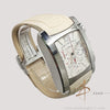 [Rare] Ebel Brasilia  E9126M52 White MOP Dial White Ceramic Chronograph White Rubber