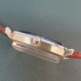 Vintage Omega Geneve Square Gold Micron Automatic 32mm from 1970s