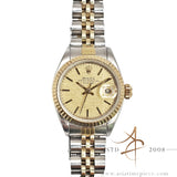 Rolex Datejust Lady Ref 6917 Champagne Linen Dial Vintage Watch (1982)