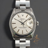 Rolex Date 1500 Silver Dial Automatic 34MM Vintage Watch (1980)