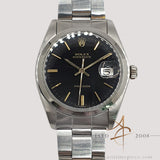 Rolex 6694 Oysterdate Precision Black Dial Vintage Watch (1976)