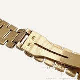Custom 18K Gold Rolex President Bracelet 20MM