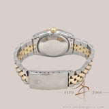 1987 Rolex Datejust Midsize 68273 Diamond Silver Dial Box & Certificate Vintega Watch