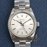 Rolex Air King Precision 14000 Silver Dial Automatic Watch (1991)