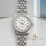 Rolex Lady Datejust 69174 White Roman Dial (1996)