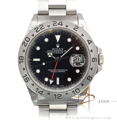 Rolex Explorer II 16570 Black Tritium Dial (1997)