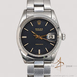 Rolex 6694 Oysterdate Precision Black Dial Vintage Watch (1978)