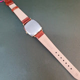 Vintage Omega Geneve Square Gold Micron Automatic 32mm from 1970s