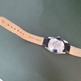 Vintage Omega Seamaster Crosshair Gold Cap Watch 34mm