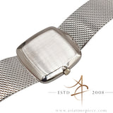 Patek Philippe Ellipse 3566-1 | 18k White Gold | Blue Sunburst Dial | Vintage 1972