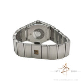 2017 Omega Constellation 123.10.27.60.51.001 Black Supernova Diamond Dial in 27MM Ladies