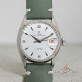 Tudor Prince Oysterdate 34 Ref 7944 Refinished White Dial Bubbleback Vintage Watch (1958)