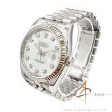 Rolex Datejust 116234 Mother of Pearl Diamond Dial on Jubilee Bracelet (2009)