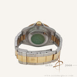 2002 Rolex Submariner Date 16613 Black Gold Steel with SEL