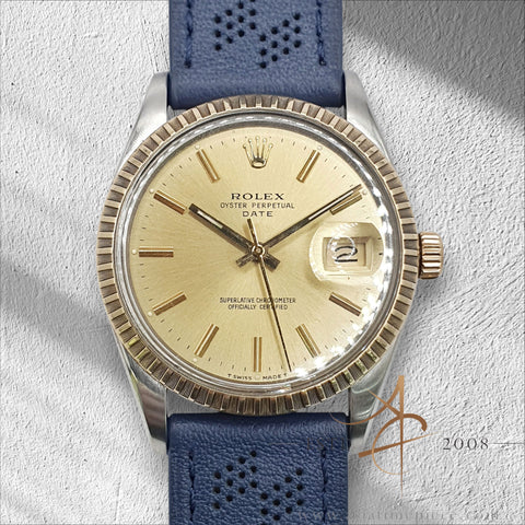 Rolex Oyster Date 15053 Champagne Dial Automatic Vintage Watch (Year 1982)