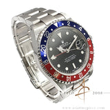 1999 Mint Unpolished Rolex GMT Master II Ref 16710 Pepsi Oyster Bracelet