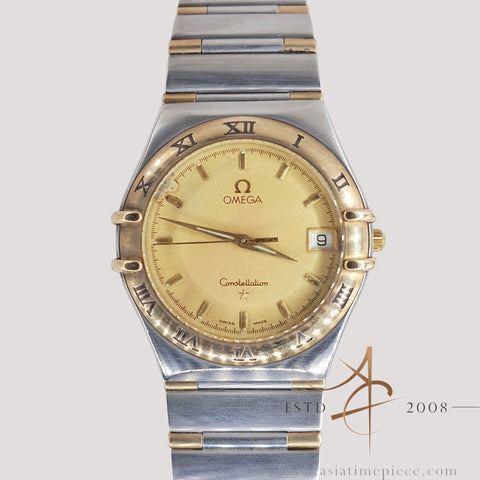 Omega Constellation Ref. 396.201 in Gold & Steel Quartz 33.5mm