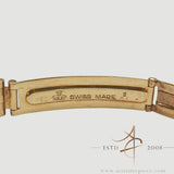 [Rare] Rolex Lady Datejust Ref 6517 Buckley Dial in 18k Gold Vintage Watch (1961)