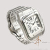 Cartier Santos 100 XL Ref 2656 Automatic on Steel Bracelet – Fully Serviced Sep 2026