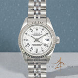 1996 Rolex Lady Datejust 69174 White Roman Dial with Certificate Box