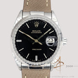 Rolex Oyster Precision 6694 Black Dial Vintage Watch (1971)