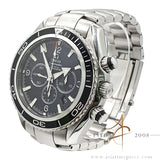 2007 Omega Seamaster Planet Ocean 600M Ref 22105000 Chronograph Steel 44.5mm