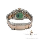 2005 Rolex Datejust 116261 Turn-O-Graph in 18K Everose & Steel 36mm Local Set