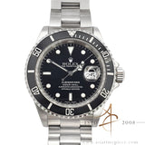 Rolex Submariner Date Black Ref 16610 (Year 2001)