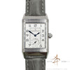 Jaeger LeCoultre Reverso Duetto Ref 256.8.75 Silver Black Diamond Dial (2006)