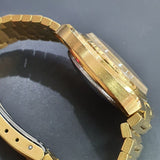 Omega Seamaster Women Gold Plated Automatic Watch