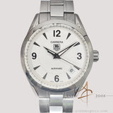 Tag Heuer Carrera WV2210 Calibre 5 White Dial Automatic