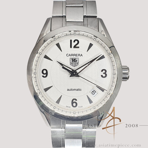 Tag Heuer Carrera WV2210 Calibre 5 White Dial Automatic
