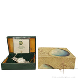 1984 Rolex Datejust 16014 White Buckley Dial Vintage Watch with Certificate & Box