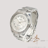 2008 Rolex Oyster Perpetual 31 Ref 177234 Silver Oversized Arabic Dial Oystersteel Bracelet Full Set