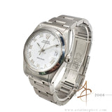Rolex Oysterdate Precision 6466 Midsize Custom White Roman Dial Vintage Watch (1976)