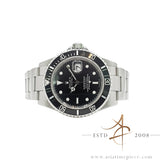 2005 Rolex Submariner Date Black 16610 Oystersteel Box Papers