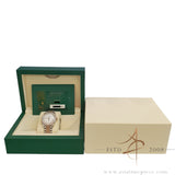 UNWORN 2023 Rolex Datejust 36 Ref 126281RBR Diamond Bezel White Roman Dial Full Set
